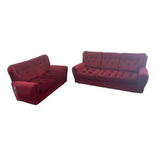 Polysterene Seating Set from Jitona, 1970s, Set of 2 For Sale