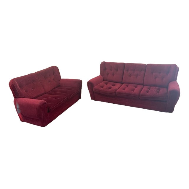 Polysterene Seating Set from Jitona, 1970s, Set of 2 For Sale