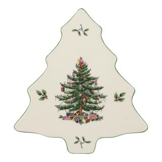 Spode Christmas Tree Trivet 8" For Sale