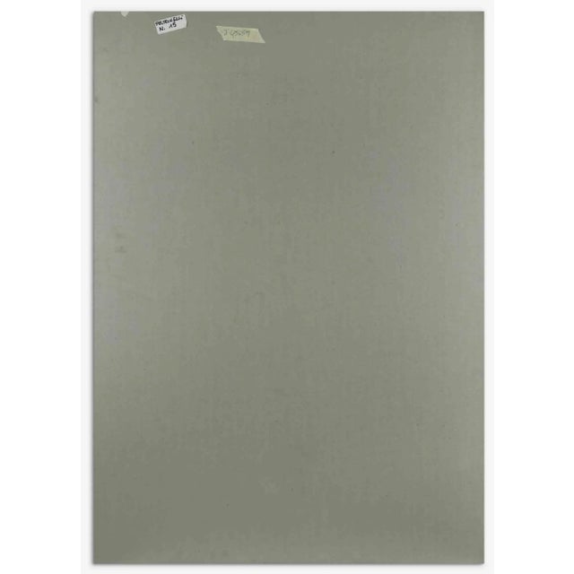 Modern Antonio Feltrinelli, Woman with Veil, Original Painting, 1929 For Sale - Image 3 of 4