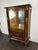 1930s Oak Display Cabinet with Fluted Columns in the style of Dudouyt, 1930s For Sale - Image 5 of 9