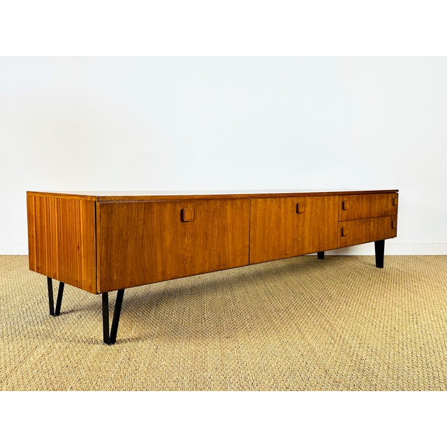 Scandinavian Teak Sideboard, 1960s For Sale - Image 12 of 18