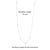 Contemporary Sterling Silver Minimalist 32 Inch Anchor Link Long Chain Necklace - Unisex For Sale - Image 11 of 13