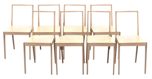 Model PLY / Plywood Chairs by Jasper Morrison for Vitra, 2009, Set of 8