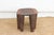 Handcarved Wood Nupe Side Table For Sale - Image 4 of 10