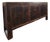 Antique Chinese 4 Door Sideboard Blackened Elm Credenza For Sale