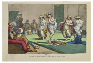 Auguste Wahlen, Ancient African Costumes, Lithograph, 1844