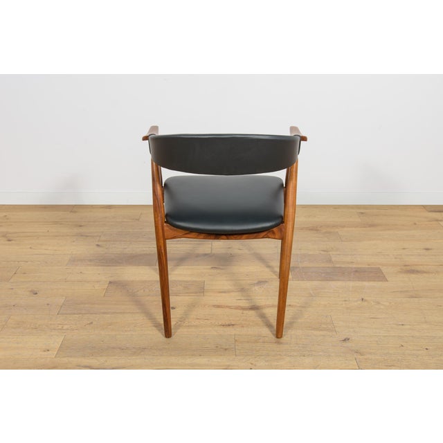 Wood Mid-Century Armchair by Th. Harlev for Farstrup Møbler, 1960s For Sale - Image 7 of 18