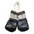 Rare Ray Flores Black Leather Boxing Gloves c.1950 For Sale