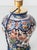 Metal Delft Chinoiserie Polychrome Table Lamp by Tichelaar Makkum, 1950s For Sale - Image 7 of 15