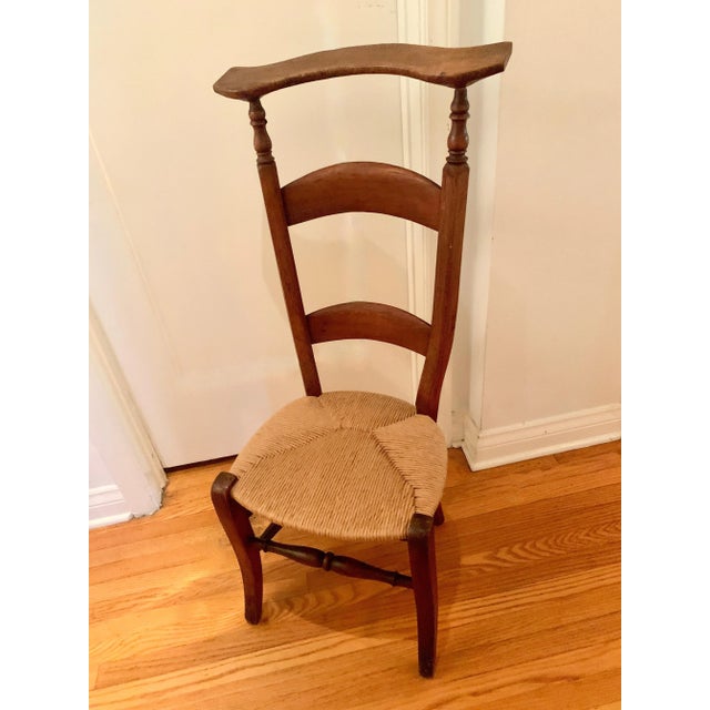 Mid 19th Century French Provincial Prie Dieu Chair For Sale - Image 9 of 13