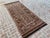 Afghan Maimana Kilim Area Rug, Handwoven Wool, 5x8, Brown & Blush For Sale - Image 4 of 12