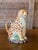 Vintage Hand-Painted Ceramic Leopard and Cub Figural Pitcher For Sale - Image 4 of 11