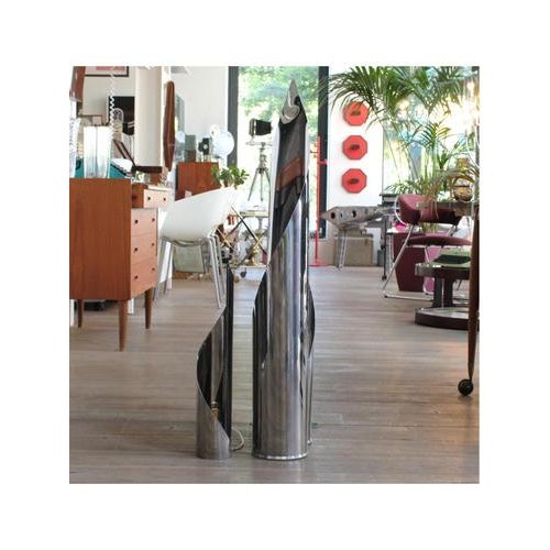Space Age Flame Lamps, 1970s, Set of 2 For Sale - Image 9 of 14