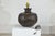 Vintage Indian Metal Jug Converted to Table Lamp with Hand-Painted Script For Sale - Image 13 of 16