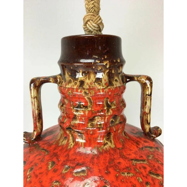 Ceramic Hanging Lamp, 1960s For Sale - Image 3 of 7