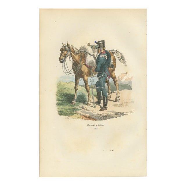 Chasseur À Cheval, 1843, Paper For Sale