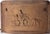 Cast Iron Piece Is an Antique American Pioneer or Country Western Themed Relief Panel For Sale - Image 15 of 15