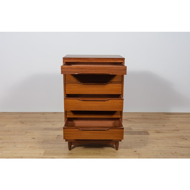 Brown Mid-Century Teak Dresser from White & Newton, United Kingdom, 1960s For Sale - Image 8 of 16