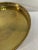 Mid 20th Century Large Round Brass Gallery Tray For Sale - Image 10 of 13