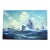 Vintage Original u.s. Navy Battle Ship Boat Air Force Seascape Oil Painting Army For Sale