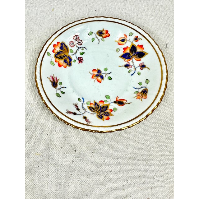 Imari Porcelain Antique Teacup and Saucer For Sale - Image 4 of 10