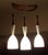 Vintage Pendant Light in Teak and Glass from Rispal For Sale - Image 6 of 18