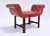 Antique Chippendale Window Benches, Mahogany & Leather, England, 1940s For Sale - Image 9 of 13