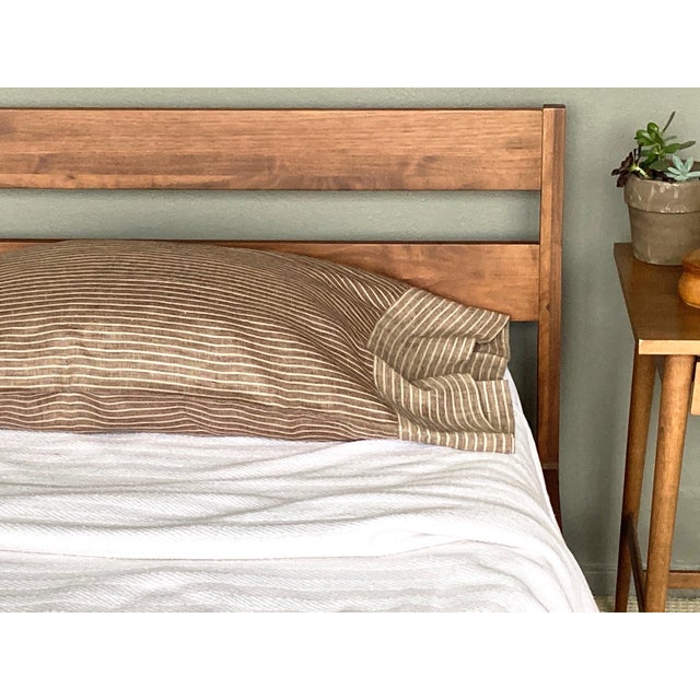 Contemporary Plum Textiles Norse Chestnut Dark For Sale - Image 3 of 3