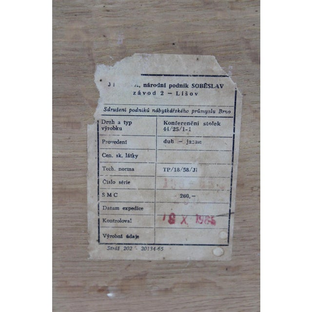 Vintage Czechoslovakian Coffee Table by Jitona, 1960 For Sale - Image 18 of 18