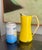 Dansk Vintage Kobenstyle Dansk Enamel Small Yellow Pitcher For Sale - Image 4 of 5