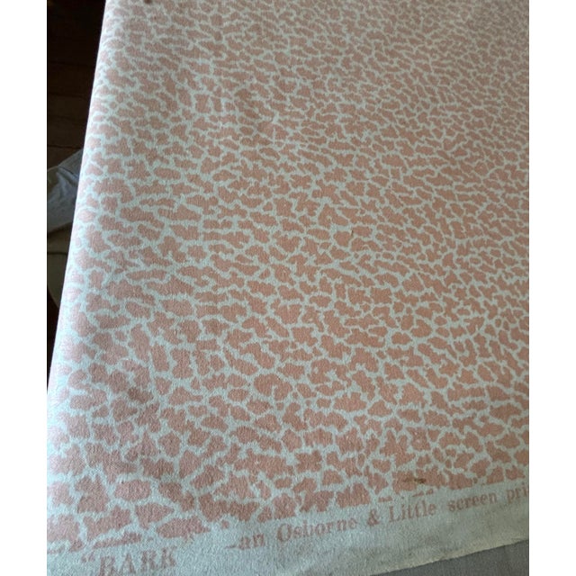 1980s 12 1/2 Yards of Bark Fabric From Osborne and Little For Sale - Image 5 of 7