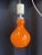 Orange Vintage Orange Opaline Pendant Light, 1970s For Sale - Image 8 of 8