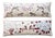 White Horse Suzani Lumbar Pillow Cover 18'' X 54'' - Set of Two For Sale
