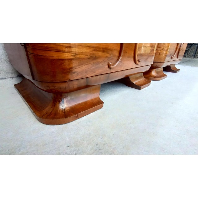 Art Deco Bedside Tables by Jindrich Halabala for Up Závody, 1930s, Set of 2 For Sale - Image 10 of 16