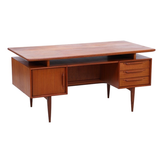 Mid-Century RT200 Teak Desk by Heinrich Riestenpatt For Sale