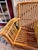 Early 20th Century Presidents 1930’s Stick Reed Rattan Sofa Settee Styled After Bielecky Brothers For Sale - Image 5 of 8