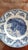 Art Deco 1990s Retro-Style Blue and White Porcelain Decorative Plate For Sale - Image 3 of 4