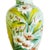 Antique Art Nouveau Uranium Floral Opaline Glass Vase, 1900s For Sale - Image 3 of 11