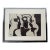 1976 Mid-Century Modern Abstract Figural Needlepoint Textile Wall Art – Framed For Sale