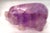 Figurative Miniature Hand-Carved Piglet of Amethyst Stone, Birth Stone for February! For Sale - Image 3 of 11