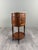 1920s 19th Century Louis XVI Half-Moon Side Table in Mahogany and Marble, 1920s For Sale - Image 5 of 12