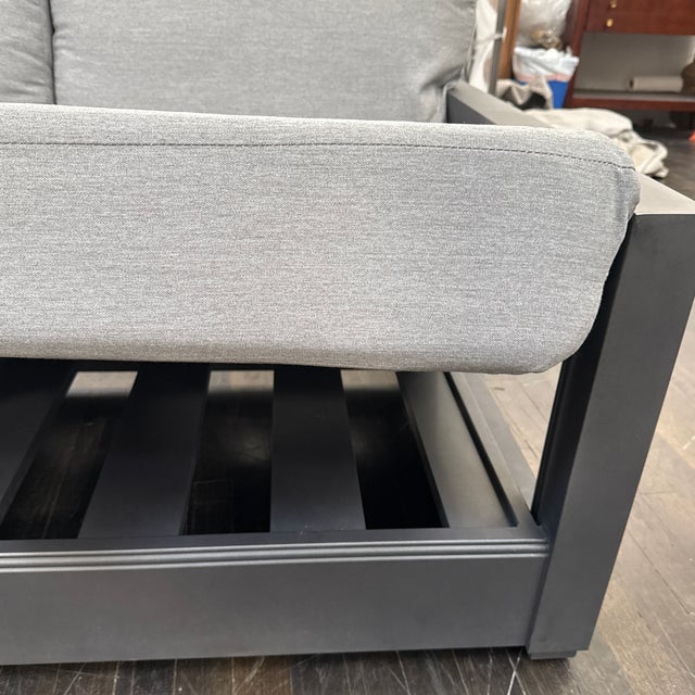 David Sutherland + John Hutton for Restoration Hardware Costa Aluminum Left-Arm L-Sectional, Outdoor For Sale - Image 12 of 12
