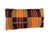 1980s African Kente Cloth Throw Lumbar Pillow 17" W For Sale - Image 5 of 5