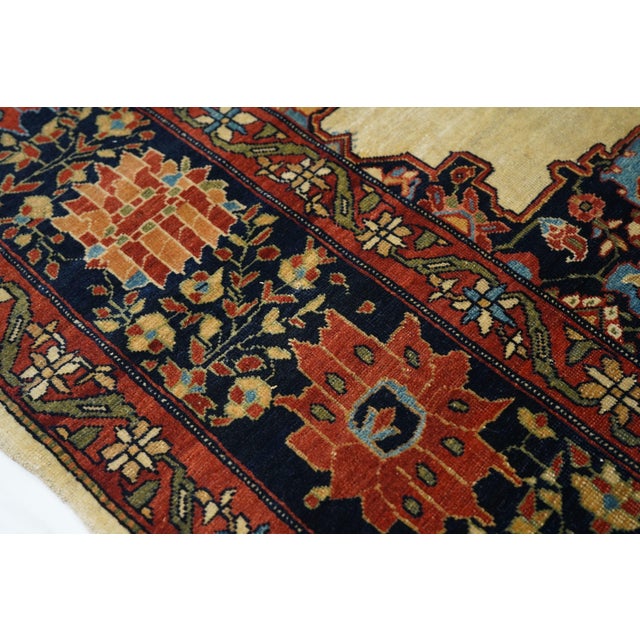 Late 18th Century Antique Farahan Sarouk Rug 4'1'' X 7'0'' For Sale - Image 4 of 11