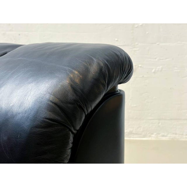 Leather Sofa from Poltrona Frau, Italy, 1970s For Sale - Image 17 of 18