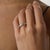 This vintage diamond eternity band is a beautifully classic piece from the 1990’s, crafted in 18k white gold with a...