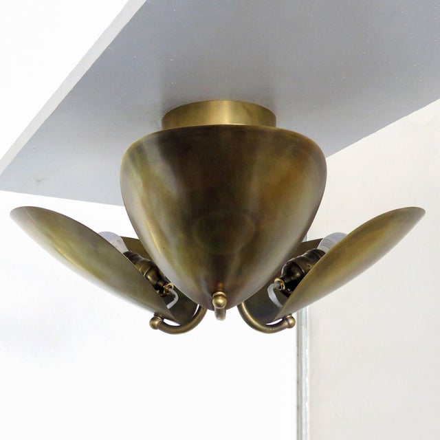 Contemporary Georgia™ Ceiling Flushmount by Gallery L7 For Sale - Image 3 of 10