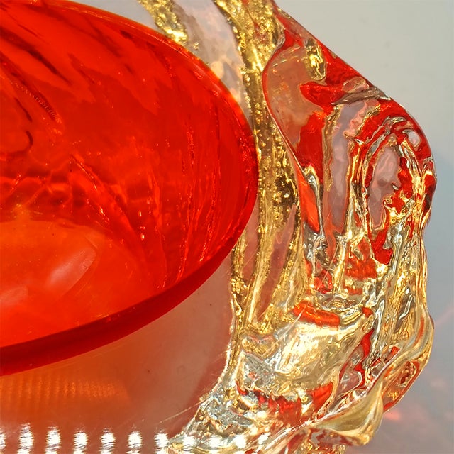 Large Geode Ashtray in Murano Glass by Flavio Poli for Seguso, 1960s For Sale - Image 7 of 12