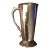 1973 “Sacramento Orchid Society, Best Phalaenops” English Pewter Tankard Trophy by Leonard Eales Sheffield England For Sale